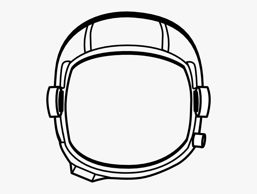 Space Clipart Astronaut Helmet - Transparent Background Astronaut Helmet Clipart, Transparent Clipart