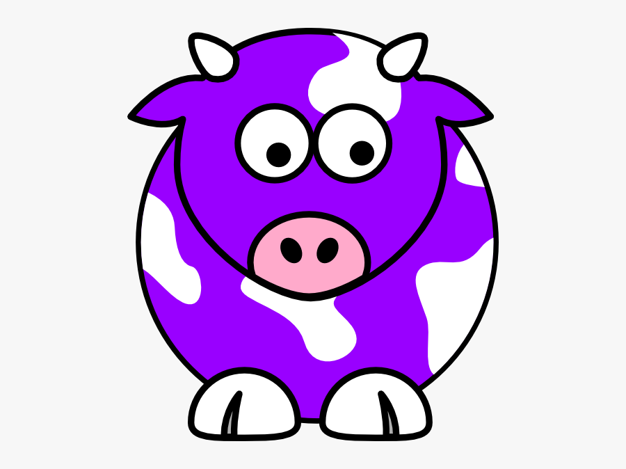 Cow Clipart Black And White Face, Transparent Clipart
