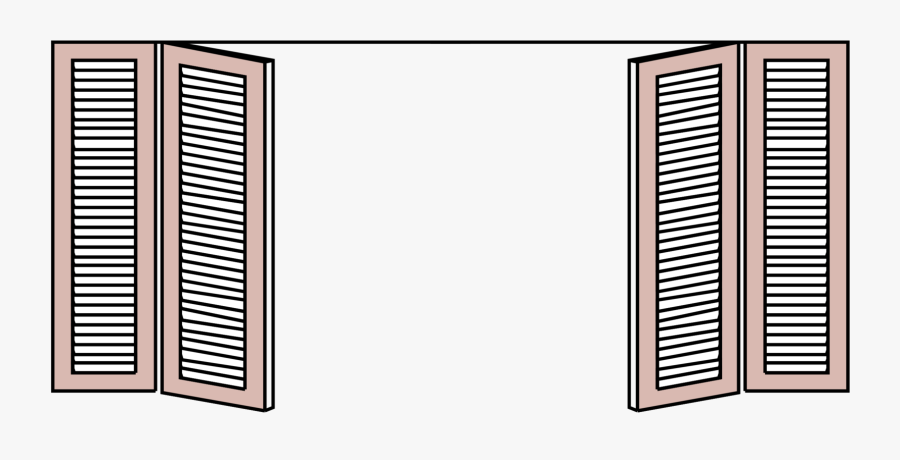 Line,area,window - Window Shutters Clip Art, Transparent Clipart