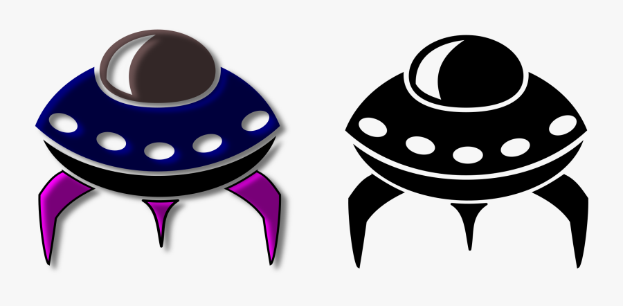 Spaceship Clip Art Clipart - Alien Spaceship Icon Png, Transparent Clipart