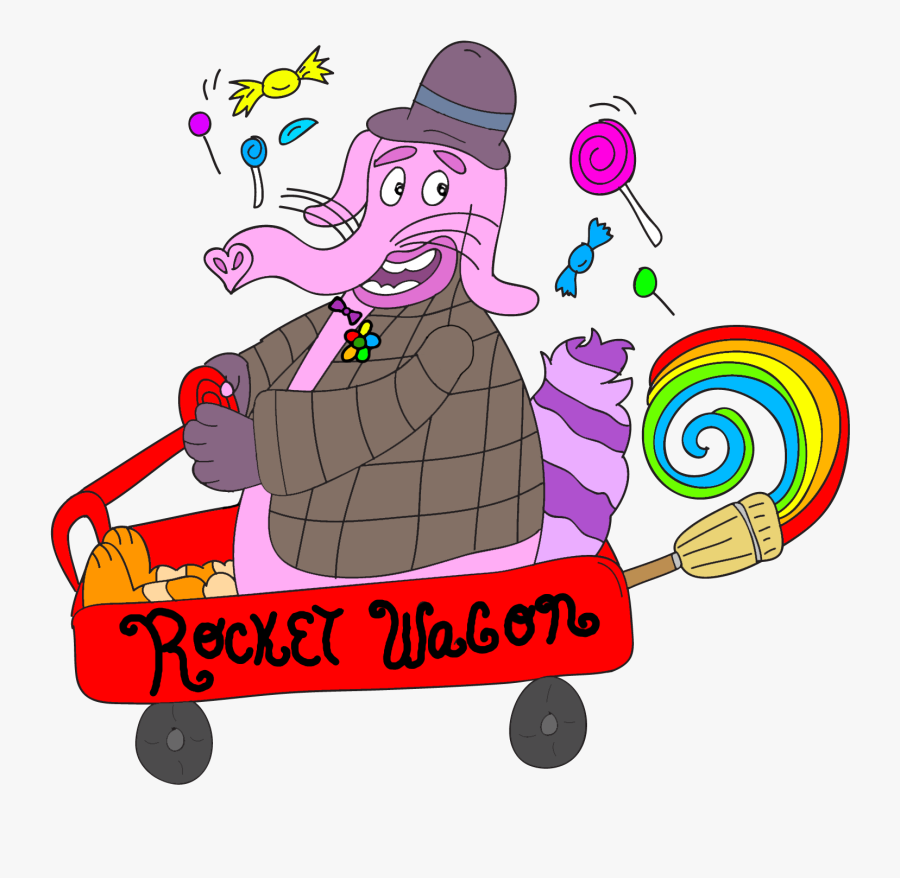 Bing Bong Inside Out Free - Rocket Wagon From Inside Out, Transparent Clipart