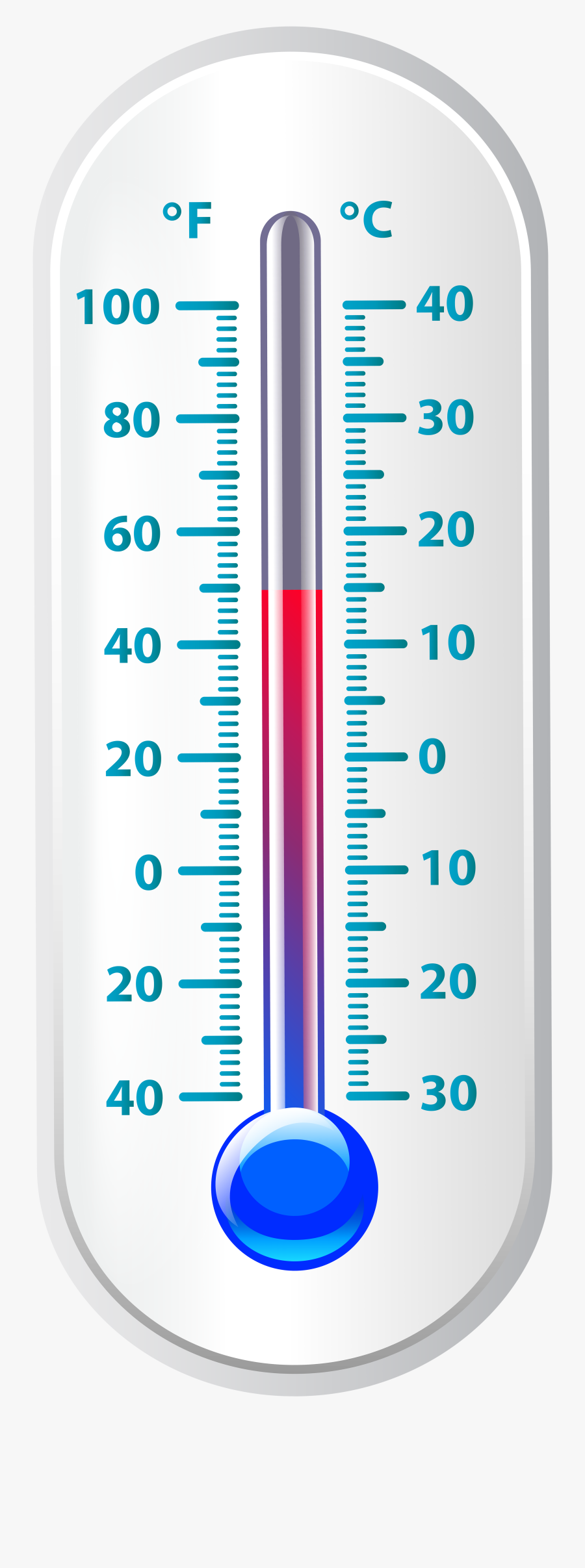 Thermometer Weather Icon Png Clip Art - Termometro Para El Clima , Free