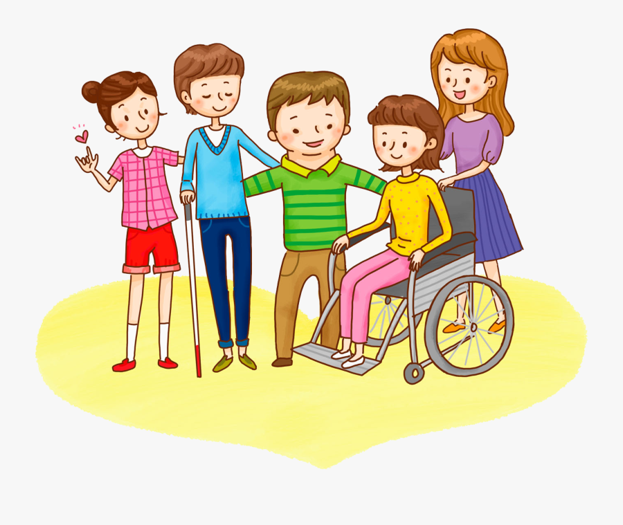 Injury Clipart Kid - Niño En Silla De Rueda Animado, Transparent Clipart