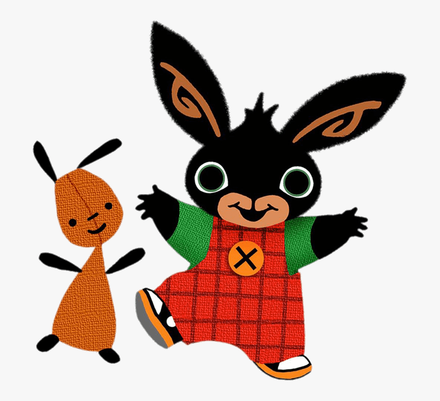 Bing Bunny And Flop Dancing - Bing Bunny Party, Transparent Clipart