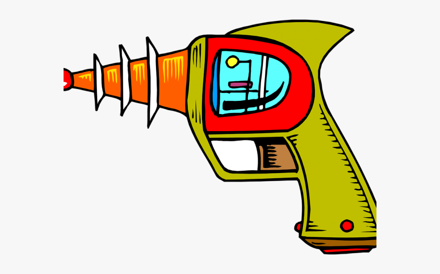 Transparent Background Space Gun, Transparent Clipart