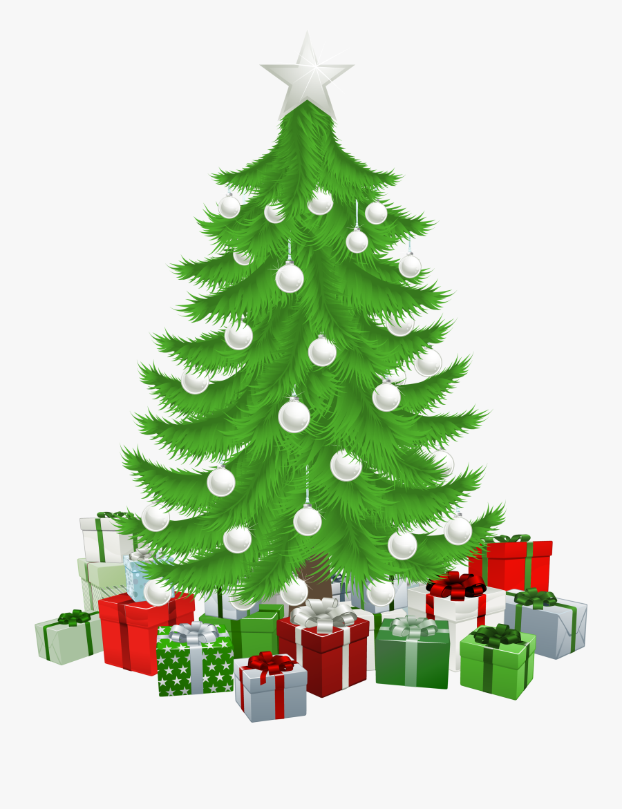 Snowflake Clipart December - Transparent Background Christmas Present Clipart, Transparent Clipart