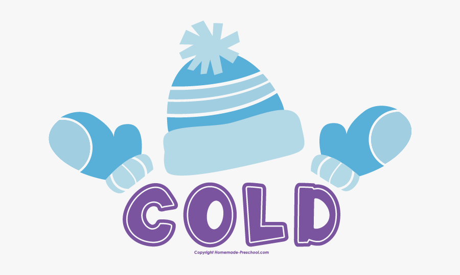 Clipart Thermometer Cold Weather - Winter Hat And Mittens Clipart, Transparent Clipart
