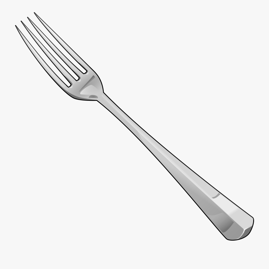 Transparent Silverware Clipart - Fork Clip Art, Transparent Clipart