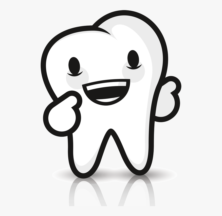 Collection Of Free Drawing Teeth Cartoon Download On - Cartoon Tooth Png, Transparent Clipart