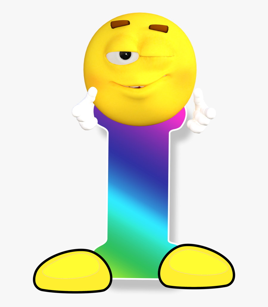 Emotions Clipart Thermometer - Smiley Alphabet, Transparent Clipart