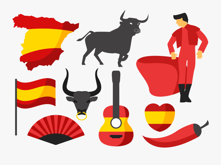 Transparent Adios Clipart - Spanish Icons Free Vector, Transparent Clipart