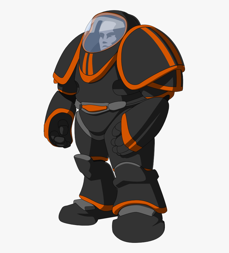 Crystal In K Space Clipart, Vector Clip Art Online, - Cartoon Space Armor, Transparent Clipart