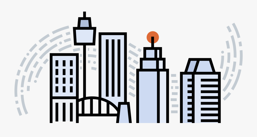 Clip Art Library Stock Huge - Smart Cities Clip Art, Transparent Clipart