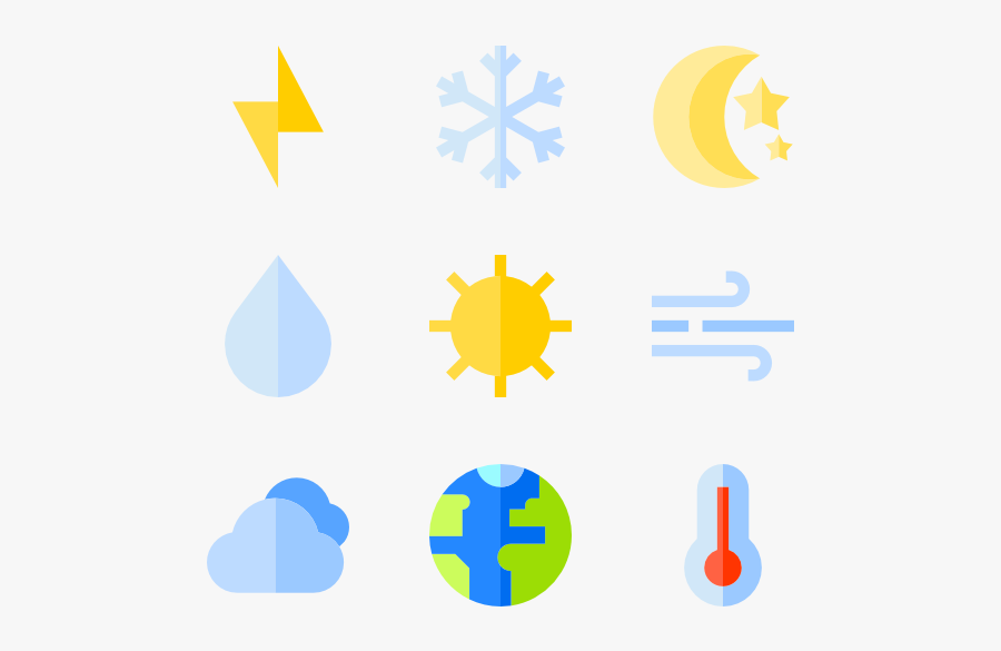 Weather Collection, Transparent Clipart