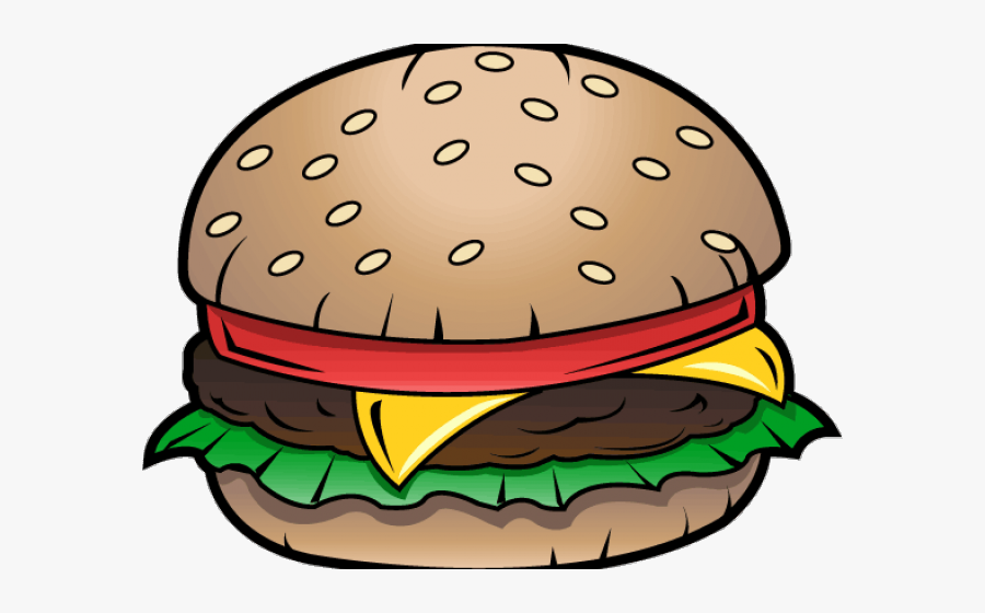 Transparent Hamburger Clipart Png - Burger Black And White Clipart, Transparent Clipart