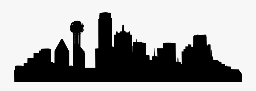 Clip Art Downtown Dallas Cliparts - Dallas Skyline Png, Transparent Clipart