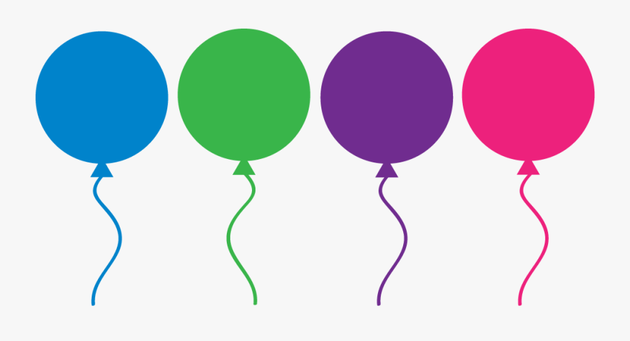 Birthday Balloon Clipart - Clip Art, Transparent Clipart
