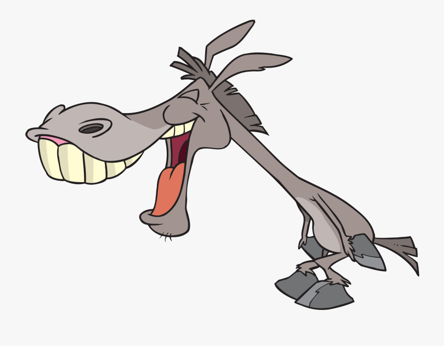 Clip Art Donkey Laughing - Donkey Clip Art, Transparent Clipart