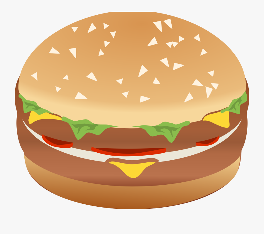 Clip Art Burger Png, Transparent Clipart