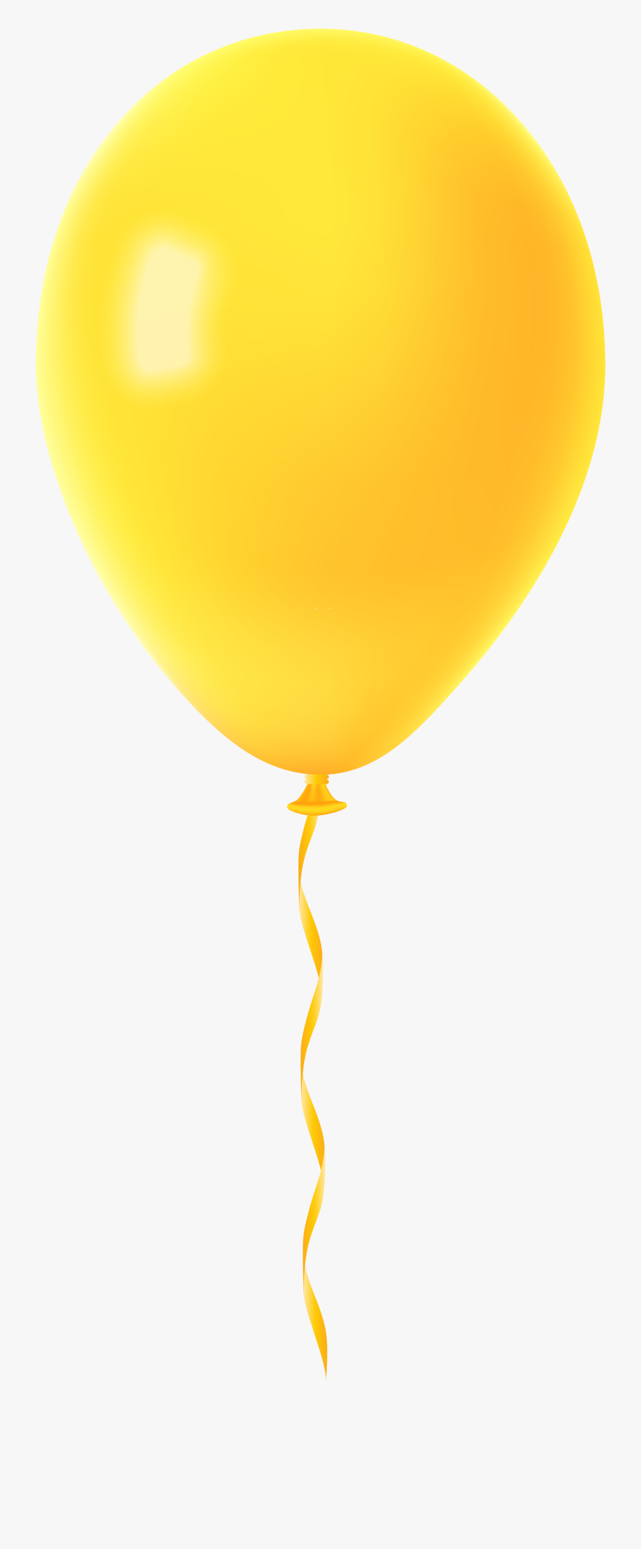 Yellow Balloons Png - Yellow Balloon Clipart Png, Transparent Clipart