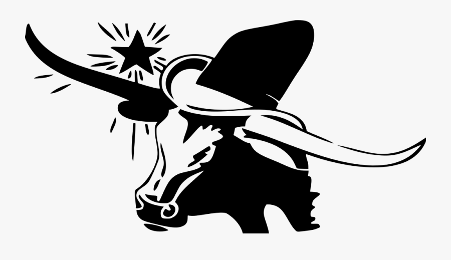Texas Long Horn Cow Clip Art , Png Download - Texas Clip Art, Transparent Clipart