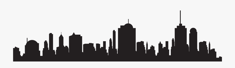 New York Silhouette Free - Transparent Cityscape Silhouette Png, Transparent Clipart