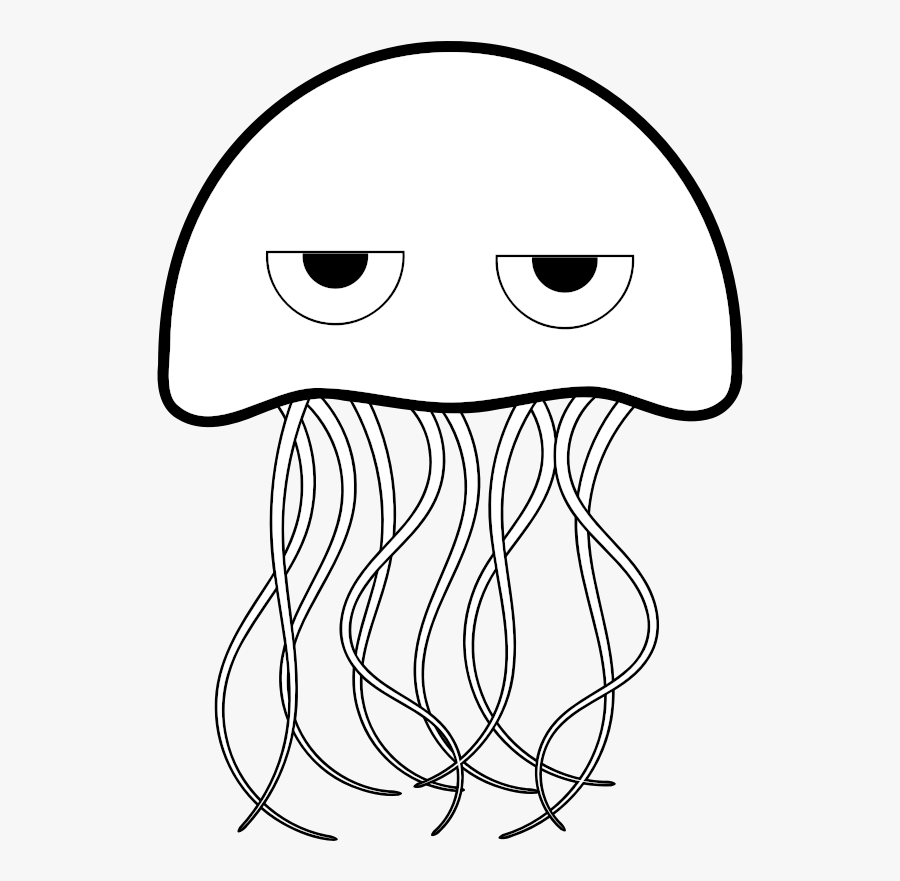 Coloring Book - Outlines Of Cartoon Animals, Transparent Clipart