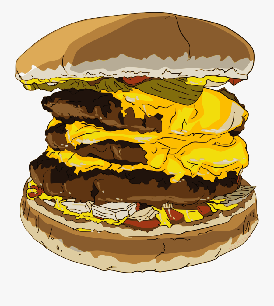 Clipart Cheeseburger, Transparent Clipart