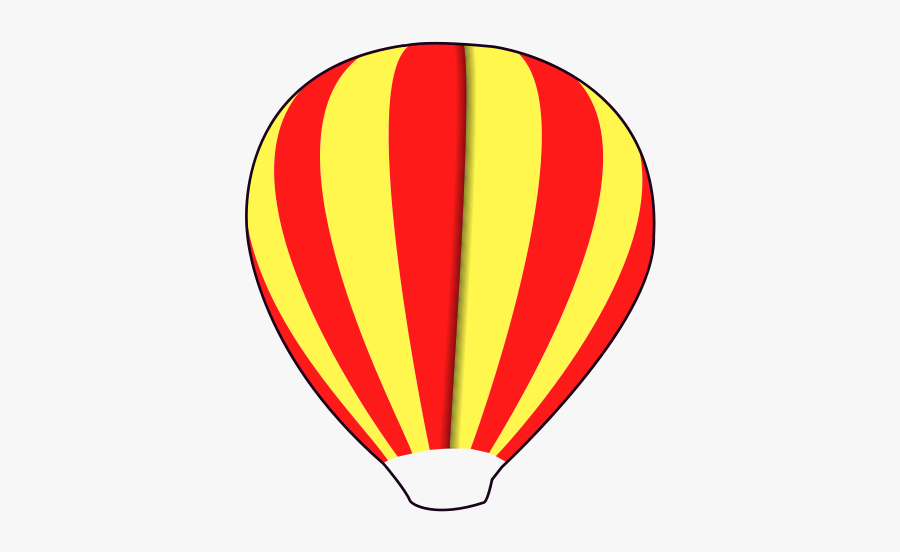 Balloon,yellow,hot Air Balloon - Hot Air Balloon Clip Art, Transparent Clipart