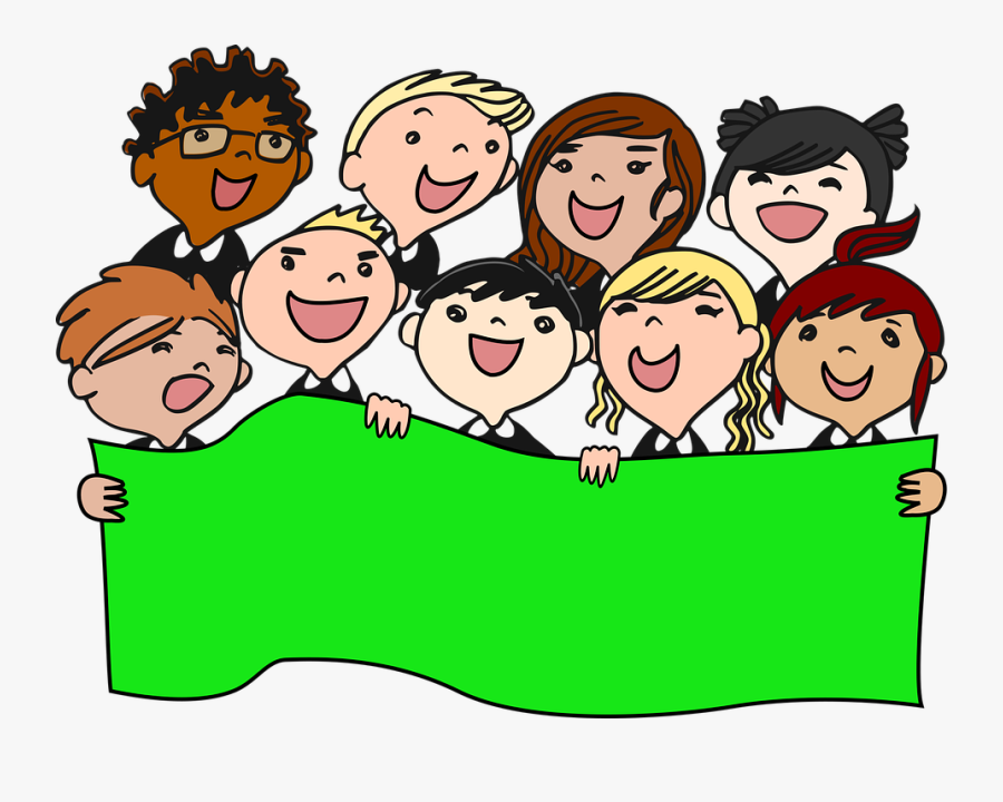 Children Laughing Kids Happy Smile Child People - Sing A Song Together, Transparent Clipart