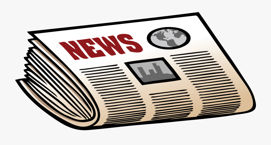 December Clipart News - Newspaper Png, Transparent Clipart