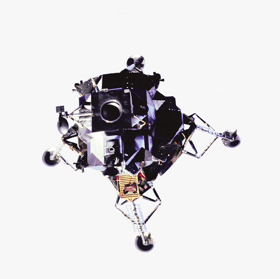 Lunar Module , Png Download - Apollo Lem Moon Orbit, Transparent Clipart