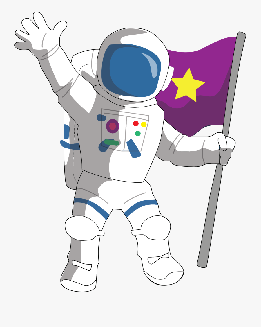 Jpg Transparent Stock Space Clipart Outter - Astronaut Clipart Png, Transparent Clipart