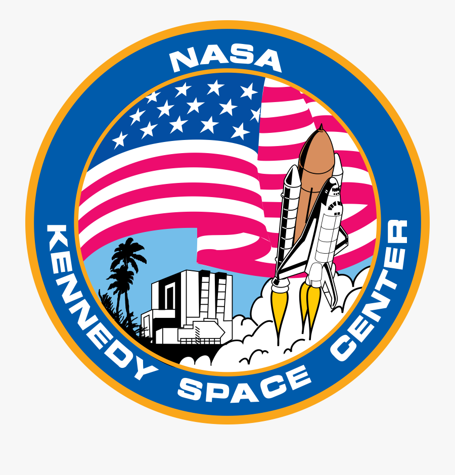 Space Clipart Nasa - John F Kennedy Space Center Logo, Transparent Clipart