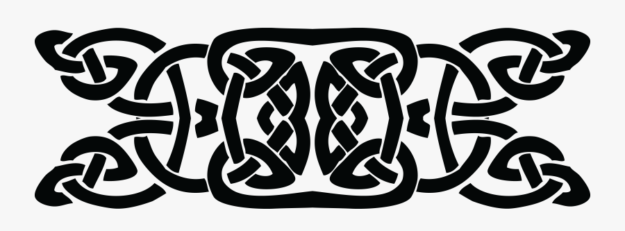 Clipart Celtic Knot Line Art Divider - Celtic Knot Line Png, Transparent Clipart