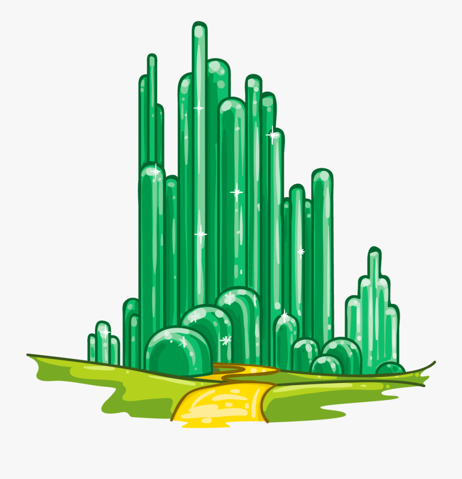 Wizard Of Oz Crown Clipart - Emerald City The Wonderful Wizard Of Oz, Transparent Clipart