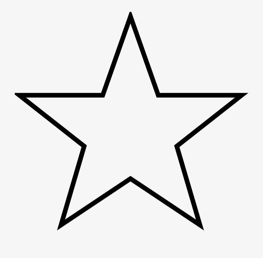 Star,line Art,triangle,graphics, Transparent Clipart