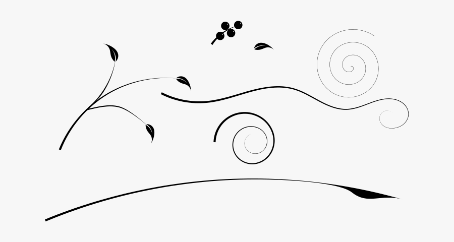 Flourishes - Free Flourishes, Transparent Clipart