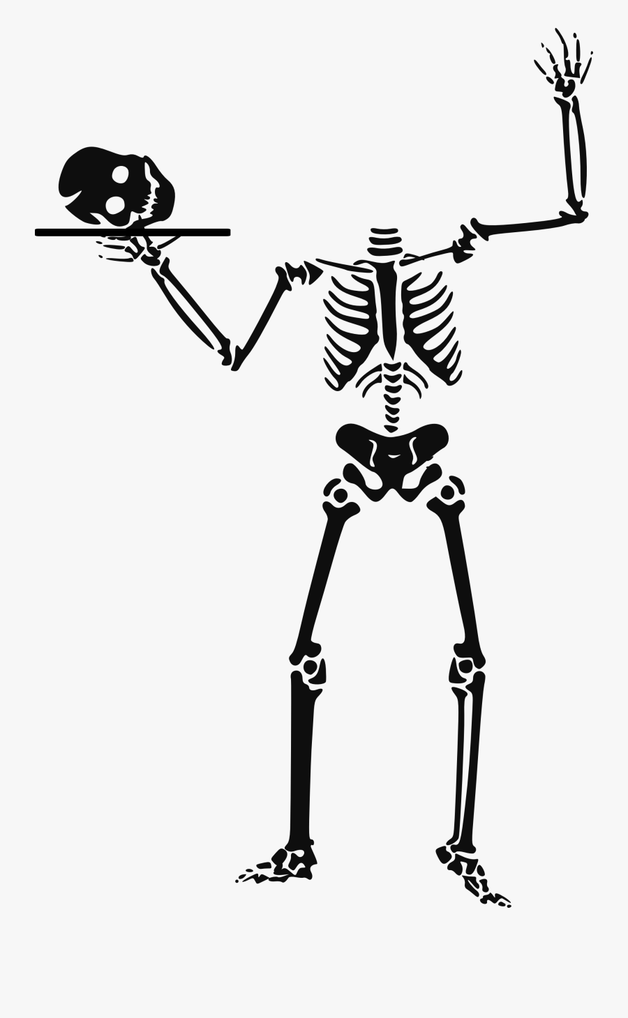 Halloween Skeleton Clipart - Halloween Clipart Skeleton, Transparent Clipart