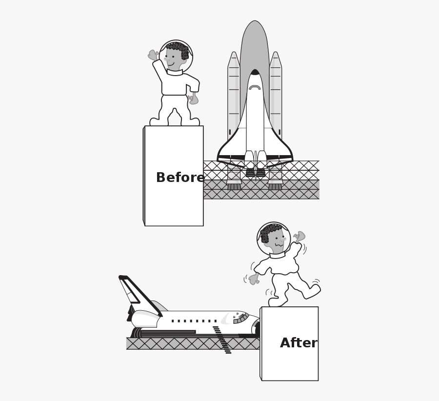 Free 58294main The - Space Shuttle Clip Art, Transparent Clipart