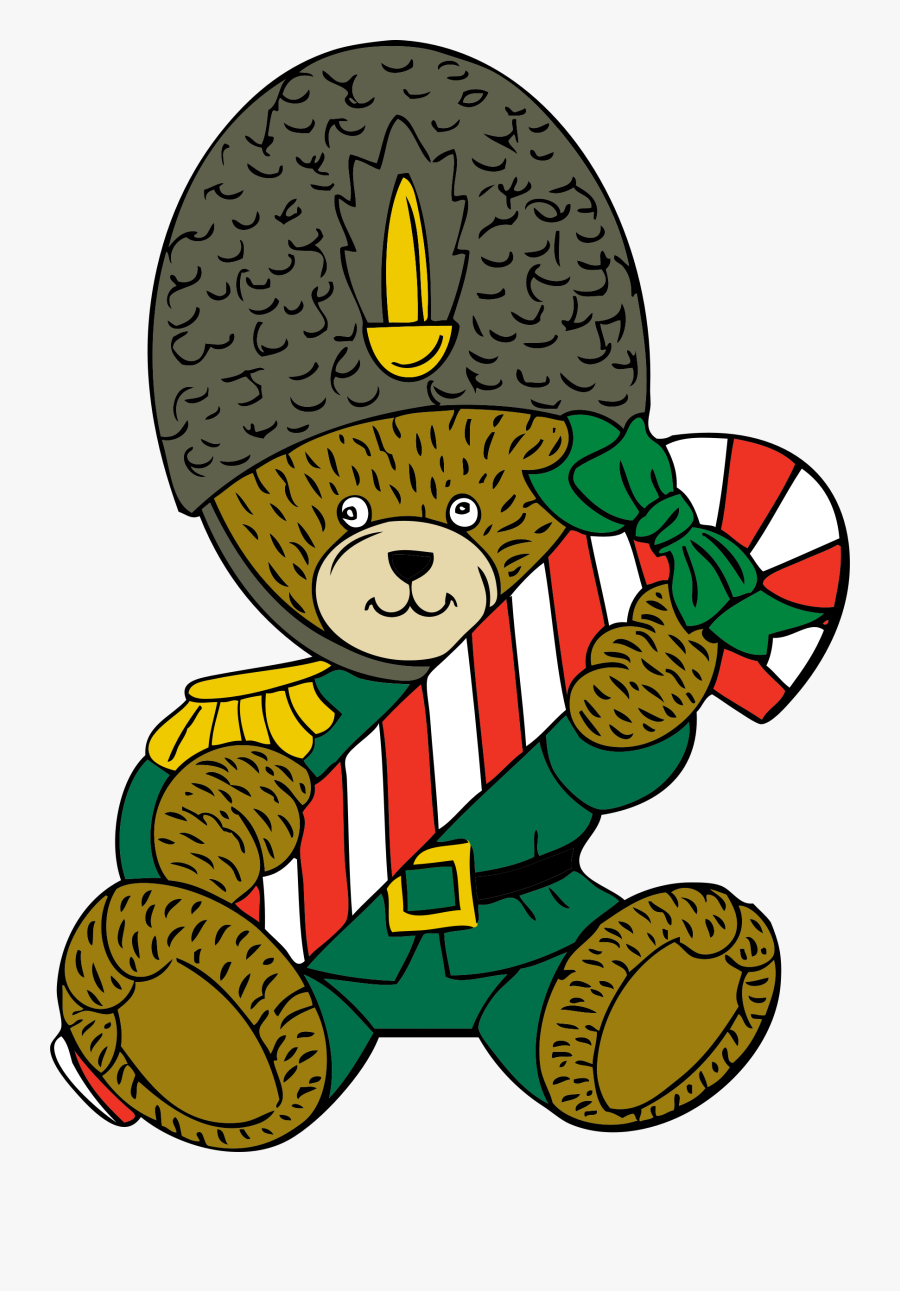 Free Christmas Guard Bear - Border Guard Clip Art, Transparent Clipart