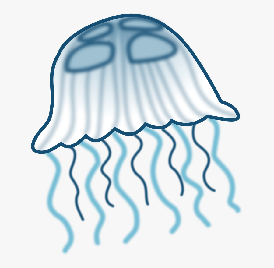 Free Jellyfish Clip Art - Jelly Fish Clip Art, Transparent Clipart