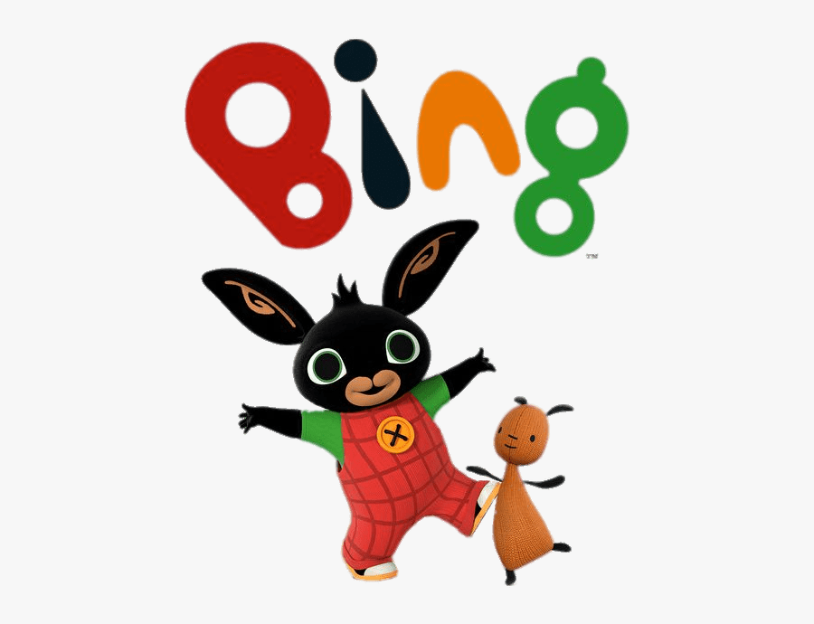 Bing Bunny Logo - Bing Cbeebies, Transparent Clipart