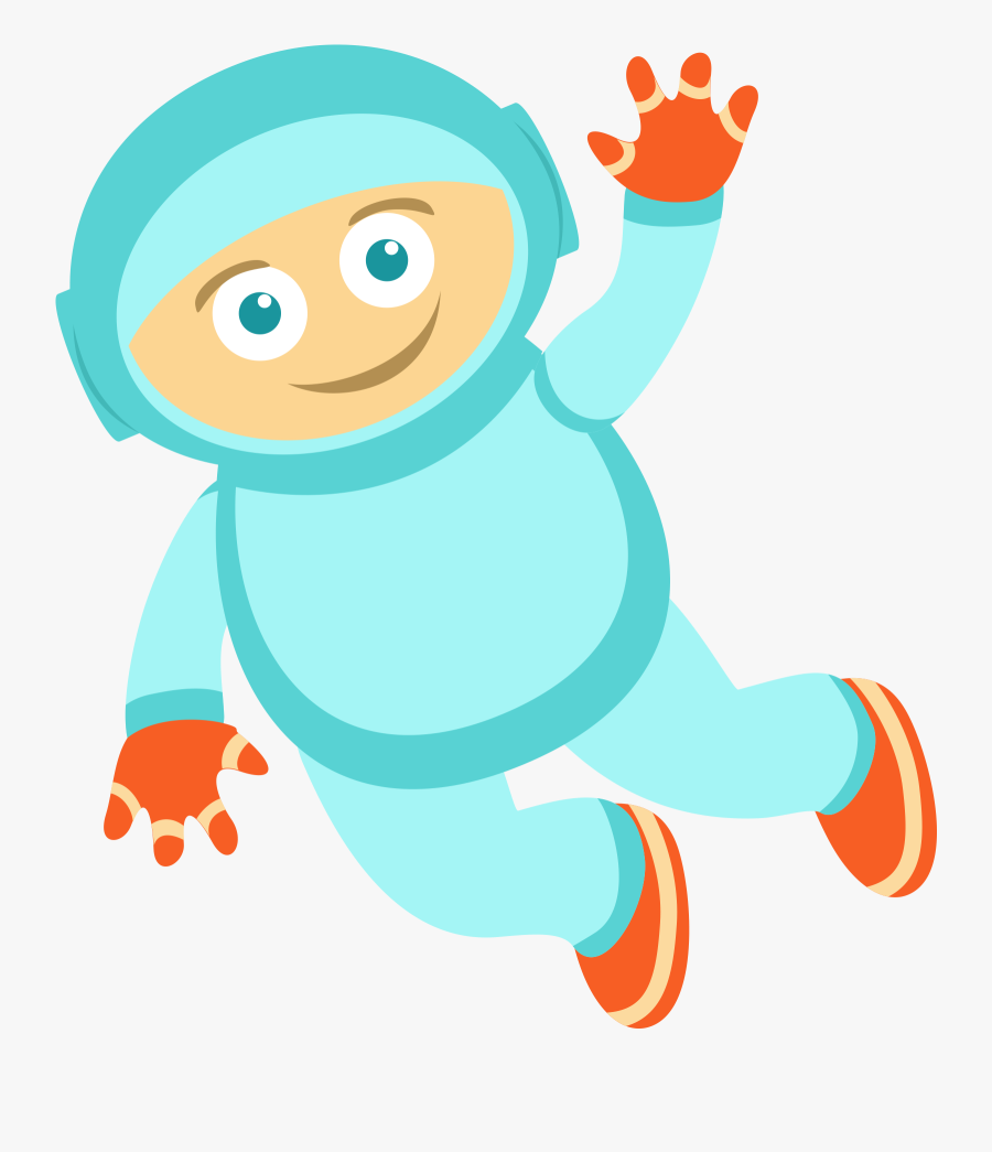 Cartoon Astronaut Png - Outer Space Clipart Transparent, Transparent Clipart