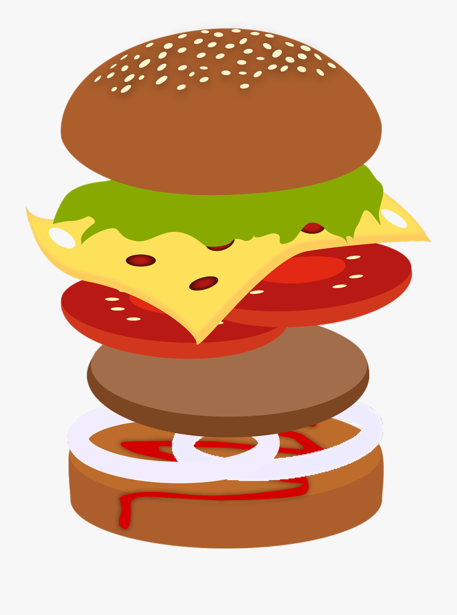 Hamburger Paragraph Clipart, Transparent Clipart