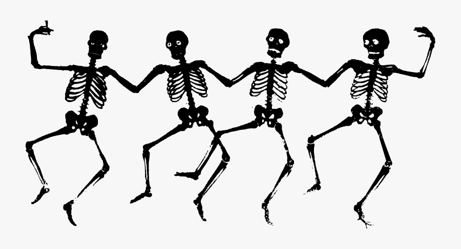 Download Halloween Skeleton Png Transparent Image For - Dancing Skeletons Clipart, Transparent Clipart