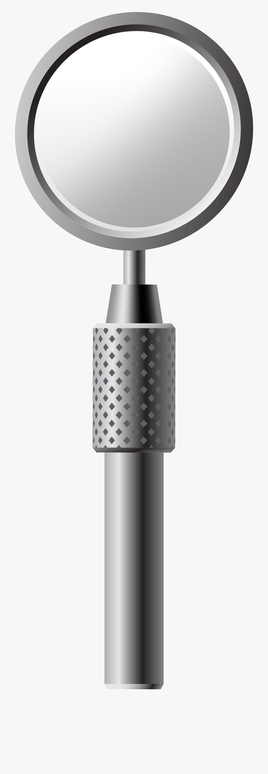 Big Dental Mirror Png Clip Art - Circle, Transparent Clipart