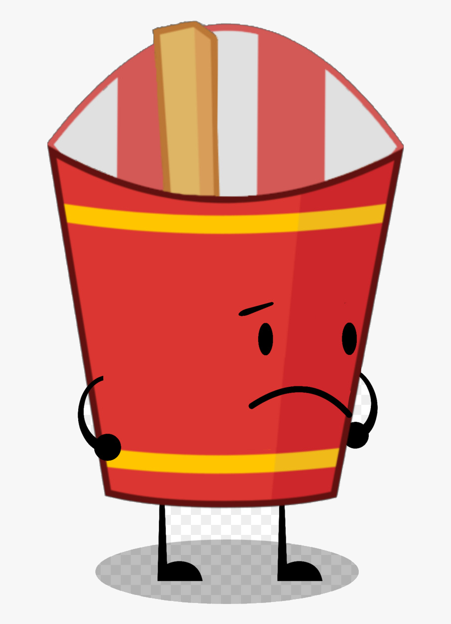 Mcdonalds X French Fries Hamburger Clip Art Transparent - Battle For Dream Island Fries, Transparent Clipart