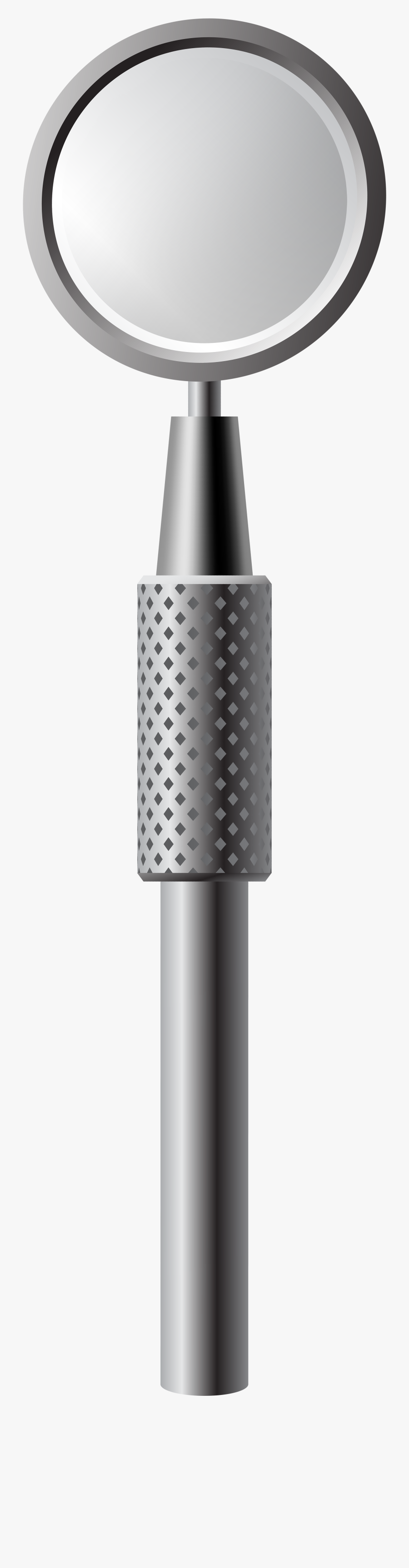 Dental Mirror Png Clip Art - Polka Dot, Transparent Clipart