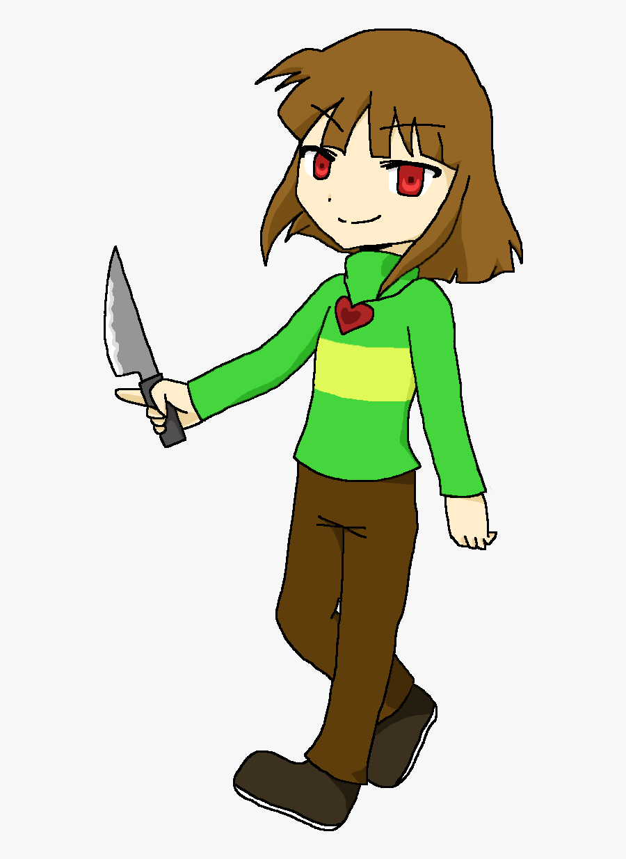 Chara Undertale Fan Art Bing Images Card From User - Chara, Transparent Clipart